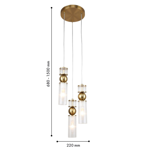 Подвесной светильник F-Promo Vanilla 4737-3P изображение в интернет-магазине Cramer Light фото 3