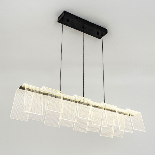 Подвесная люстра LED4U L7709-970 BK изображение в интернет-магазине Cramer Light фото 2