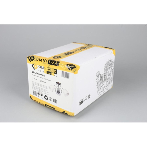 Потолочная люстра Omnilux Novello OML-56307-03 изображение в интернет-магазине Cramer Light фото 9