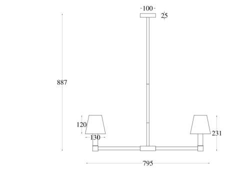 Подвесная люстра Maytoni Tet-a-tet MOD104PL-07B изображение в интернет-магазине Cramer Light фото 8