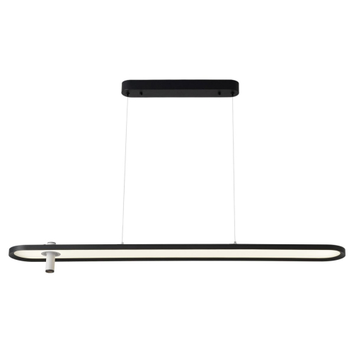 Подвесной светильник Crystal Lux CONTOUR SP45W LED BLACK изображение в интернет-магазине Cramer Light фото 5