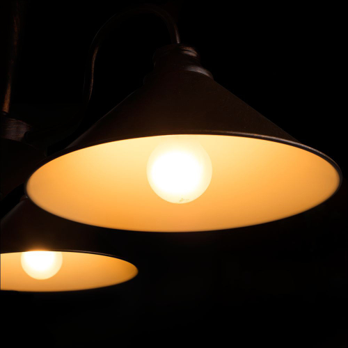 Подвесная люстра Arte Lamp Cone A9330LM-3BR изображение в интернет-магазине Cramer Light фото 3