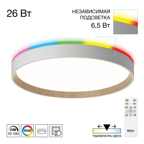 Накладной светильник Citilux Etalon CL750320R изображение в интернет-магазине Cramer Light