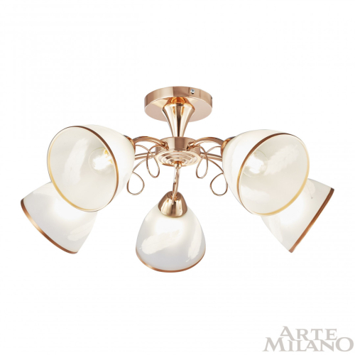 Потолочная люстра Arte Milano Napoli 336966/5 FGD изображение в интернет-магазине Cramer Light фото 3