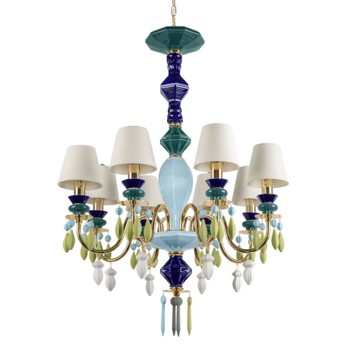 Подвесная люстра Loft IT Grace 10203/8 Green изображение в интернет-магазине Cramer Light фото 5