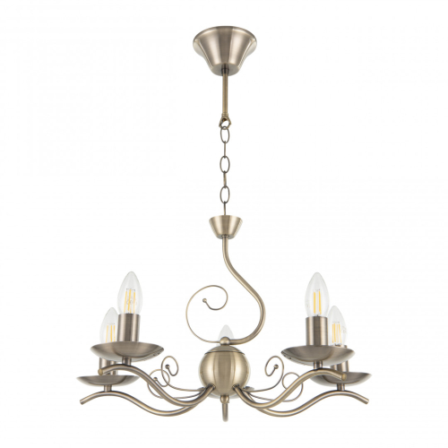 Подвесная люстра Arte Milano Amalfi 339934/5 AB изображение в интернет-магазине Cramer Light