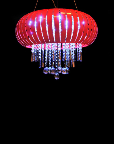 Подвесная люстра Lumina Deco Armada LDP 878 RD изображение в интернет-магазине Cramer Light фото 3