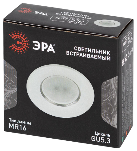 Встраиваемый светильник Эра KL107 WH/SL Б0061096 изображение в интернет-магазине Cramer Light фото 8