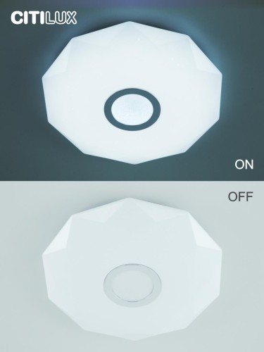 Потолочная люстра Citilux Диамант Смарт CL713A30G изображение в интернет-магазине Cramer Light фото 12