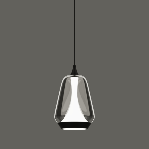 Подвесной светильник Delight Collection MD24001011-1A black/smoky изображение в интернет-магазине Cramer Light