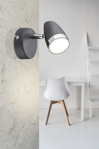 Светодиодный спот Globo Nero 56110-1 изображение в интернет-магазине Cramer Light фото 2