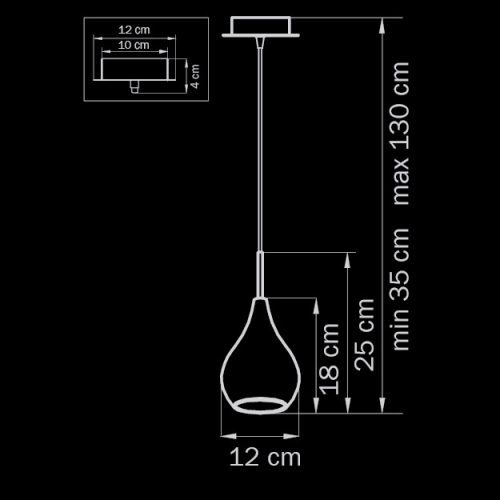 Подвесной светильник Lightstar Pentola 803038 изображение в интернет-магазине Cramer Light фото 2