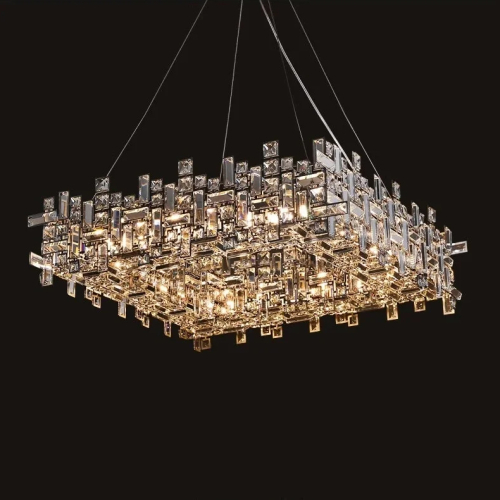 Подвесная люстра Delight Collection P7838-W80 chrome изображение в интернет-магазине Cramer Light фото 3