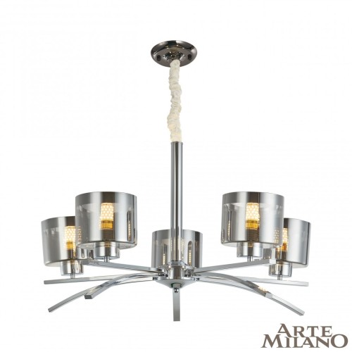 Подвесная люстра Arte Milano Neapolis 278207/5 Ni изображение в интернет-магазине Cramer Light