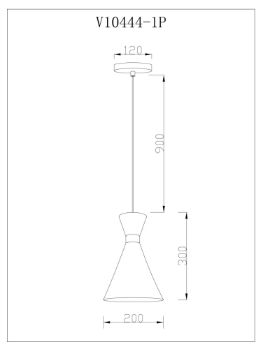 Подвесной светильник Moderli Pesaro V11555-1P изображение в интернет-магазине Cramer Light фото 6