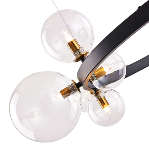 Подвесная люстра Arte Lamp Vincent A7790SP-15BK изображение в интернет-магазине Cramer Light фото 3