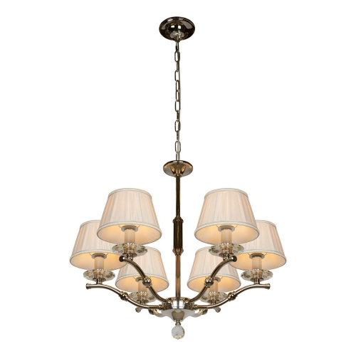 Подвесная люстра iLamp Vivaldi 85125/6 CR изображение в интернет-магазине Cramer Light фото 2