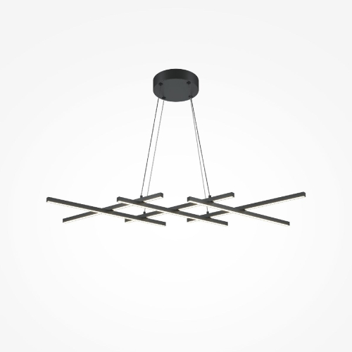 Подвесная люстра Maytoni Halo MOD244PL-L50BK изображение в интернет-магазине Cramer Light фото 5