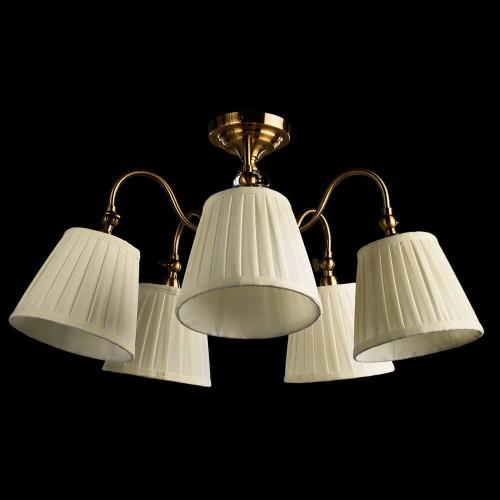 Потолочная люстра Arte Lamp Seville A1509PL-5PB изображение в интернет-магазине Cramer Light фото 5