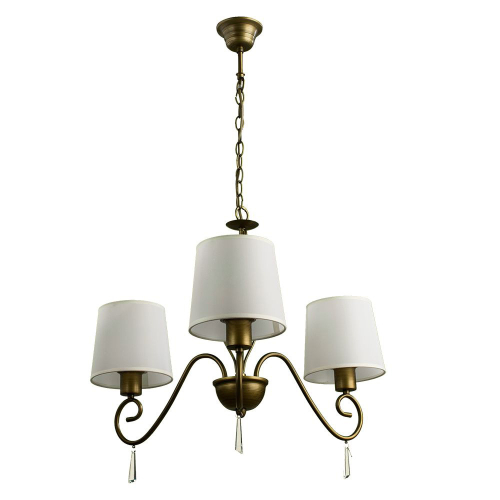 Подвесная люстра Arte Lamp Carolina A9239LM-3BR изображение в интернет-магазине Cramer Light фото 4