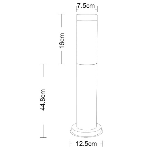 Уличный светильник Arte Lamp 68 A3158PA-1SS дополнительное фото фото 3