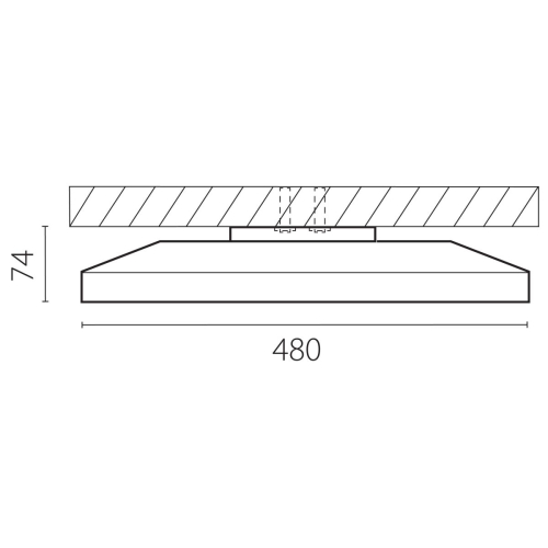 Настенно-потолочный светильник Lightstar Arco Eco 225750 изображение в интернет-магазине Cramer Light фото 3