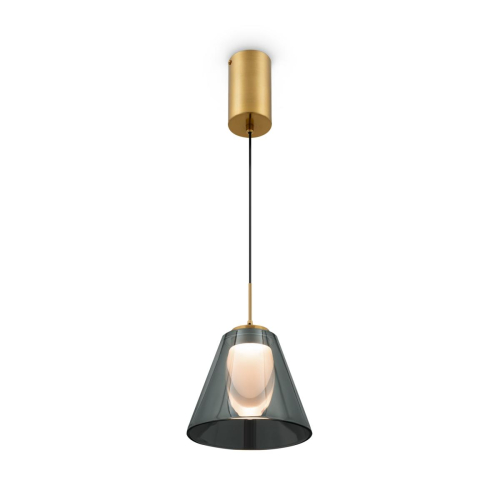 Подвесной светильник Freya Fume FR5399PL-L4BS изображение в интернет-магазине Cramer Light фото 2