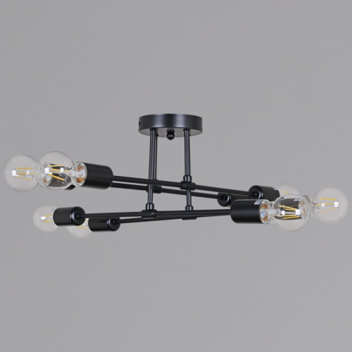 Потолочная люстра Reluce 90800-0.3-08 BK изображение в интернет-магазине Cramer Light фото 4