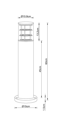 Ландшафтный светильник Arte Lamp Tokyo A5316PA-1BK дополнительное фото фото 2