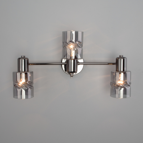 Настенный светильник Eurosvet Ansa 20120/3 чёрный жемчуг изображение в интернет-магазине Cramer Light фото 5