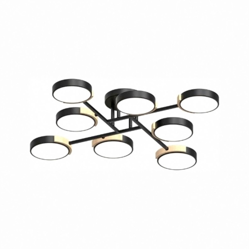 Потолочная люстра LED4U L3212-840 BK изображение в интернет-магазине Cramer Light