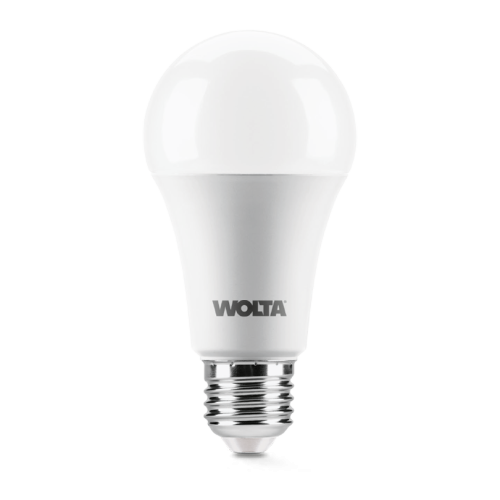 Светодиодная лампа WOLTA 20Вт 6500К E27 груша матовая 25W65BL20E27 изображение в интернет-магазине Cramer Light фото 2