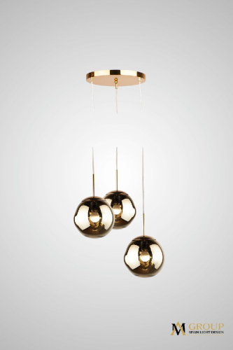 Подвесной светильник AM Group AM352-3GL изображение в интернет-магазине Cramer Light