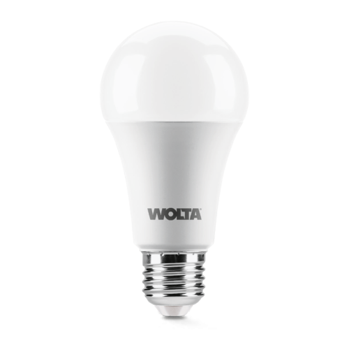 Светодиодная лампа WOLTA 15Вт 6500К E27 груша матовая 25W60BL15E27 изображение в интернет-магазине Cramer Light фото 2