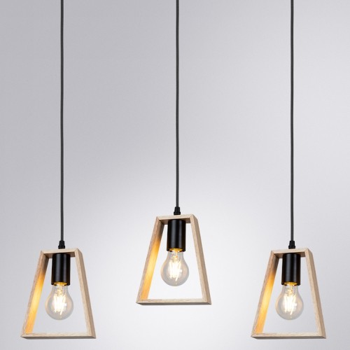 Подвесной светильник Arte Lamp Brussels A8030SP-3BK изображение в интернет-магазине Cramer Light фото 2