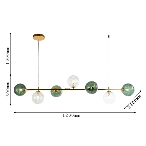 Подвесная люстра F-Promo Infilato 4035-7P изображение в интернет-магазине Cramer Light фото 3