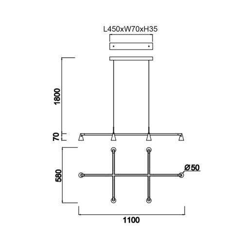 Подвесная люстра Mantra Africa 9409 изображение в интернет-магазине Cramer Light фото 6