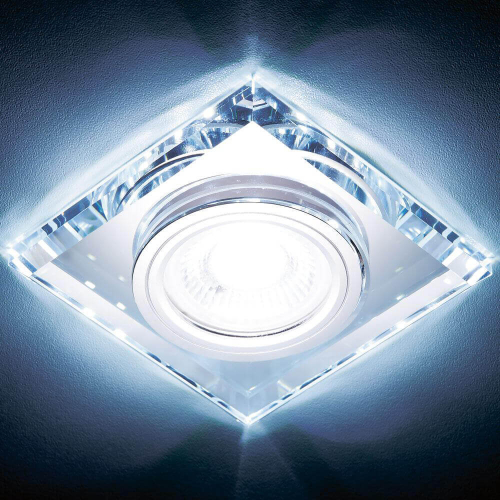 Встраиваемый светодиодный светильник Ambrella Light Led S215 CL изображение в интернет-магазине Cramer Light фото 2