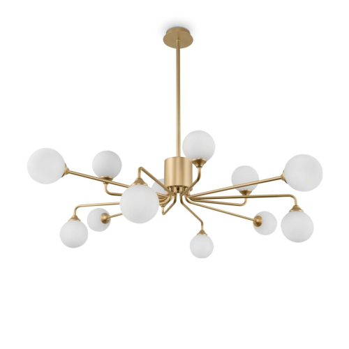 Люстра на штанге Freya Alexis FR5120PL-12G изображение в интернет-магазине Cramer Light фото 2