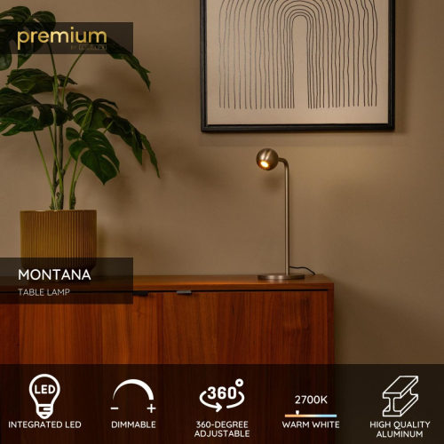 Настольная лампа Lucide Montana 68500/05/15 изображение в интернет-магазине Cramer Light фото 3