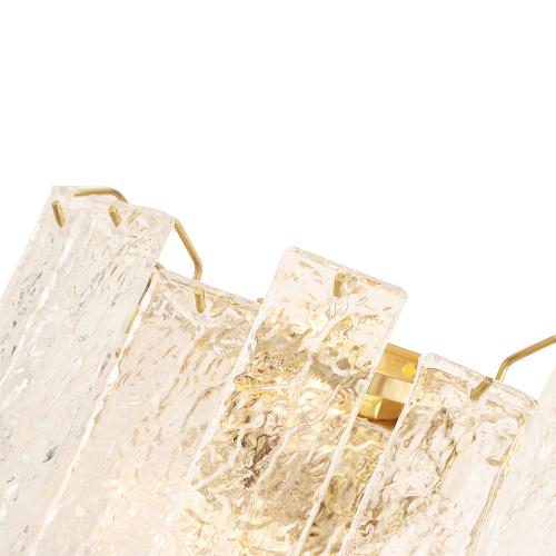 Настенный светильник Crystal Lux RICARDO AP3 BRASS изображение в интернет-магазине Cramer Light фото 2
