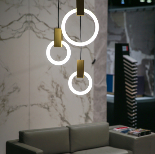 Подвесной светильник Delight Collection Halo 9813P/L gold изображение в интернет-магазине Cramer Light фото 3