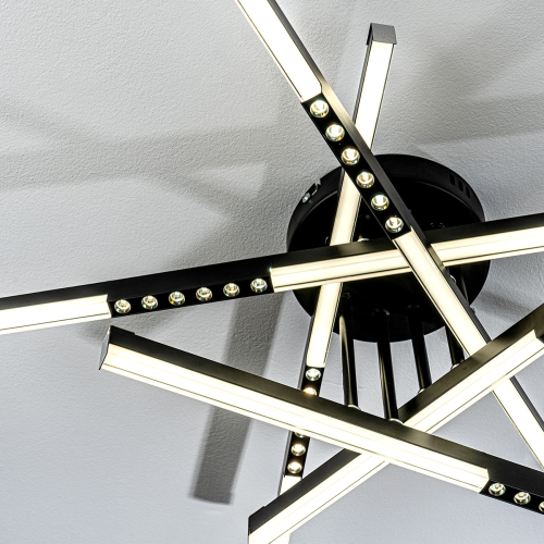 Потолочный светильник LED4U L5115-5 BK изображение в интернет-магазине Cramer Light фото 6