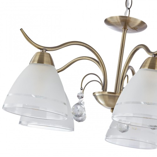 Подвесная люстра Arte Milano Amalfi 334756/5 AB изображение в интернет-магазине Cramer Light фото 7