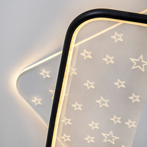 Потолочный светильник LED4U L1037-520 BK изображение в интернет-магазине Cramer Light фото 6