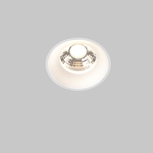 Встраиваемый светильник Maytoni Round DL058-12W3K-TRS-W изображение в интернет-магазине Cramer Light фото 6