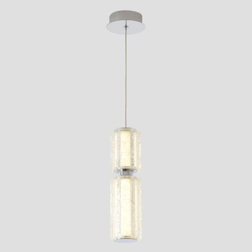 Подвесной светильник Crystal Lux ANTIQUE SP23W LED CHROME изображение в интернет-магазине Cramer Light фото 3