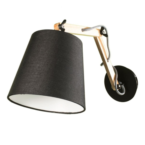 Спот Arte Lamp Pinocchio A5700AP-1BK изображение в интернет-магазине Cramer Light