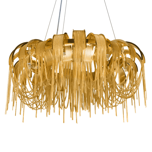 Подвесная люстра Loft IT Volver 10404/800 GD изображение в интернет-магазине Cramer Light фото 7