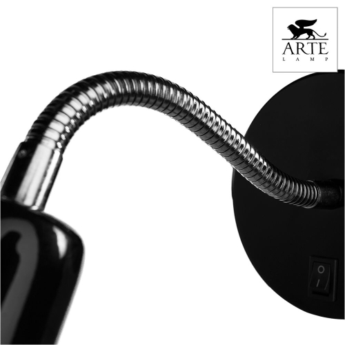 Спот Arte Lamp Dorm A1408AP-1BK изображение в интернет-магазине Cramer Light фото 3